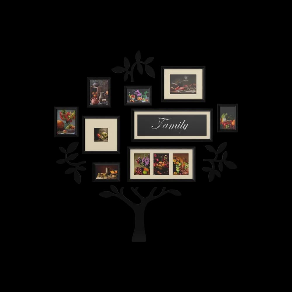 Family Tree Photo Frame